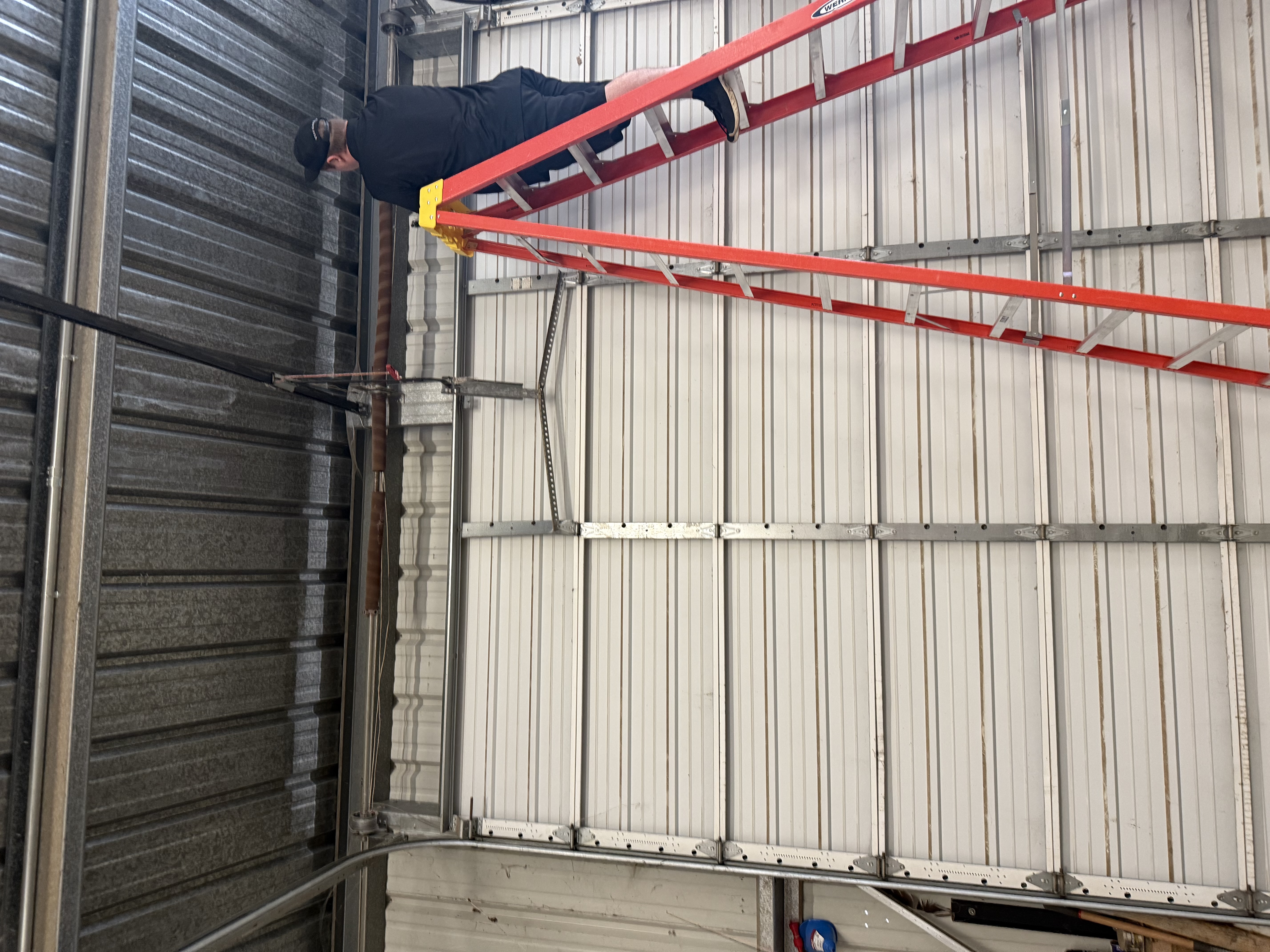 Garage door safety inspection project